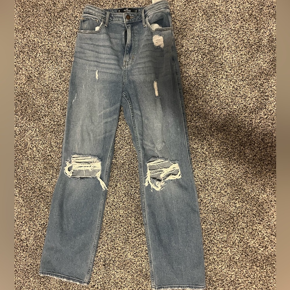Hollister Ultra high rise dad jeans